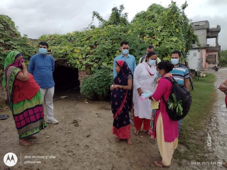 समुदाय को अवस्था बुझ्न सुआहारा प्रदेशिक टीम समुदायमा