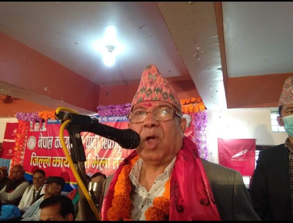 प्रेममा हामी निष्ठाको साथ अगाडि बढदै छौँ: पुर्व प्रधानमन्त्री नेपाल 