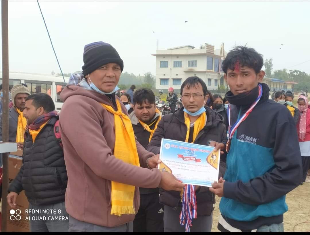 शारीरिक रूपमा स्वास्थ रहन लहानमा सप्ताहब्यापी खेलकुद प्रतियोगिता 