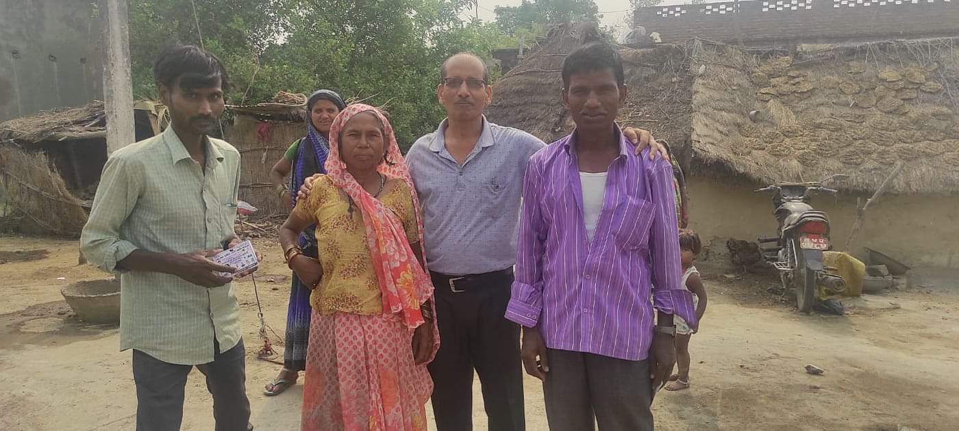 वडाध्यक्ष पदका उम्मेदवार घनश्याम चतुर्वेदी जुटे घरदैलोमा