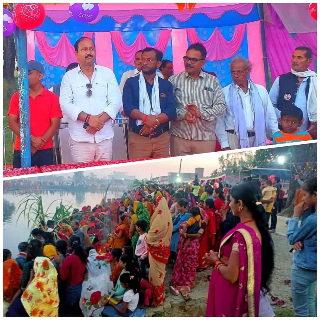 कृष्णनगरमा मनाईयो छठ पर्व घाट व्यवस्थापनमा नगरपालिले सहयोग गर्ने :- नगर प्रमुख शाह
