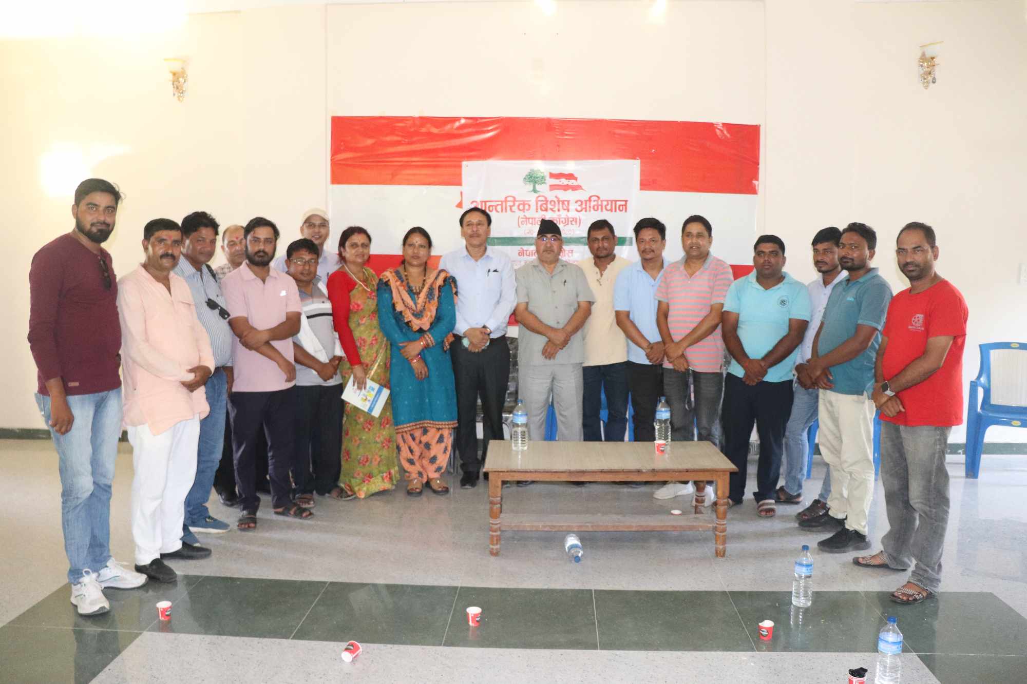 कपिलवस्तुमा काँग्रेसको बिषेश आन्तरिक अभियान सम्पन्न