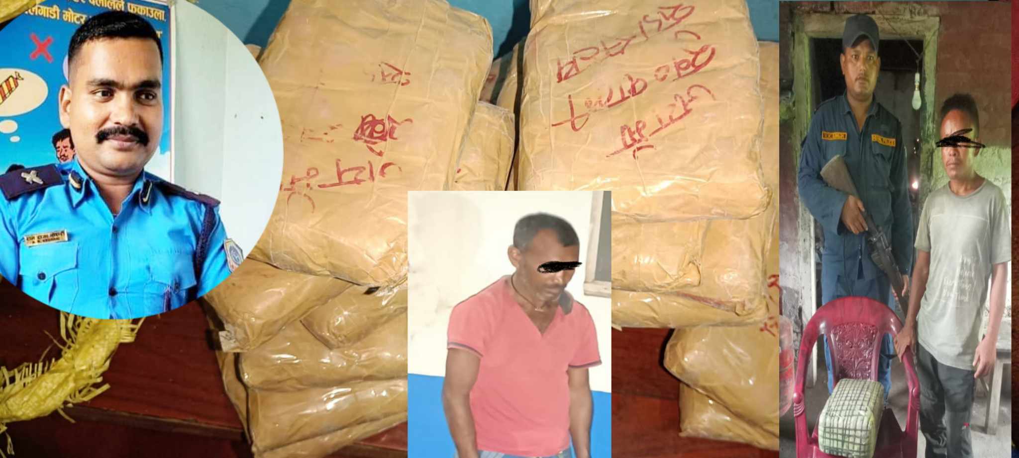 ईलाका प्रहरी कार्यालय पटेर्वा सुगौलीद्वारा लागुऔषध सहित २ जना पक्राउ 