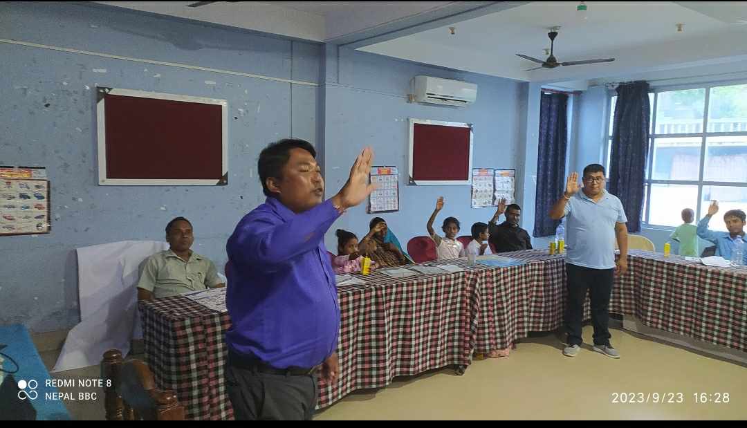 बहिरा र सुस्त मनस्थिति बालबालिका लाई ३ दिने सांकेतिक भाषा तालीम 