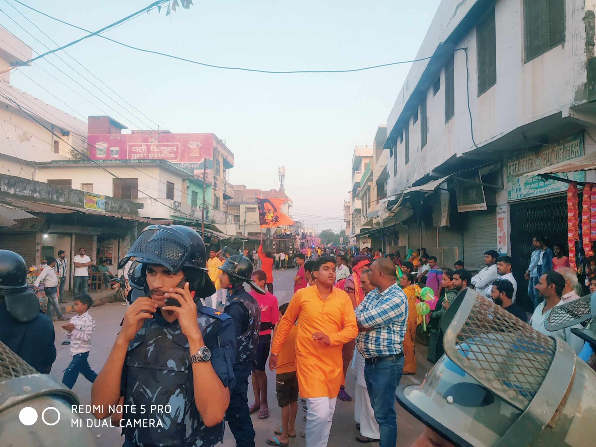 सुरक्षा व्यवस्थाका साथ भव्य र सभ्य तरिकाले कृष्णनगरको मूर्ति विसर्जन