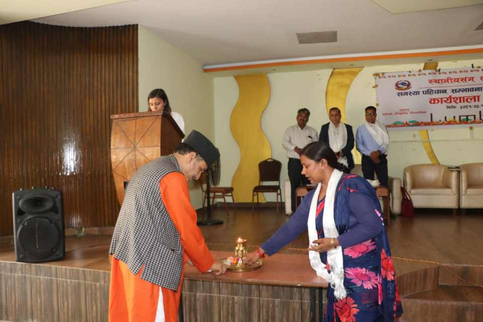 लुम्बिनीमा पहिलो पटक स्थानीयसँग कार्यशालासमृद्धि र बिकासकालागि स्थानीयसँग सहकार्य आवश्यक रहेको बक्ताहरुको जोड